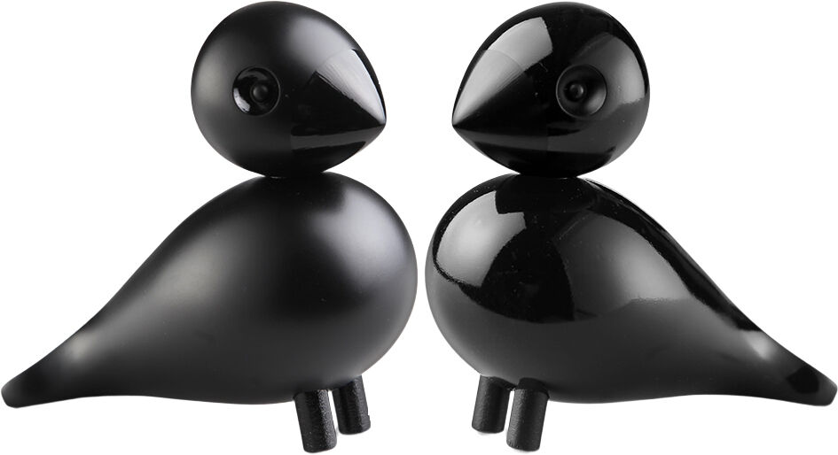 Turtelduer sort 1 par