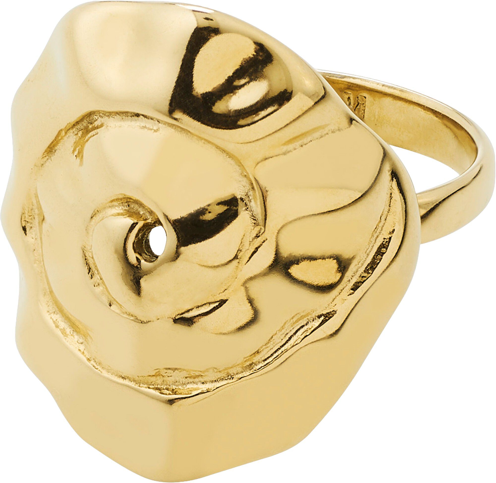 HAZE ring gold-plated