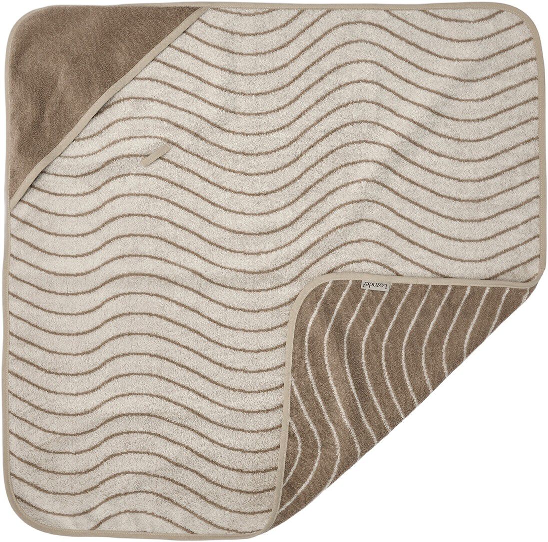 Leander Hoodie, Woodland, &Oslash;kologisk bomuld, Cappuccino