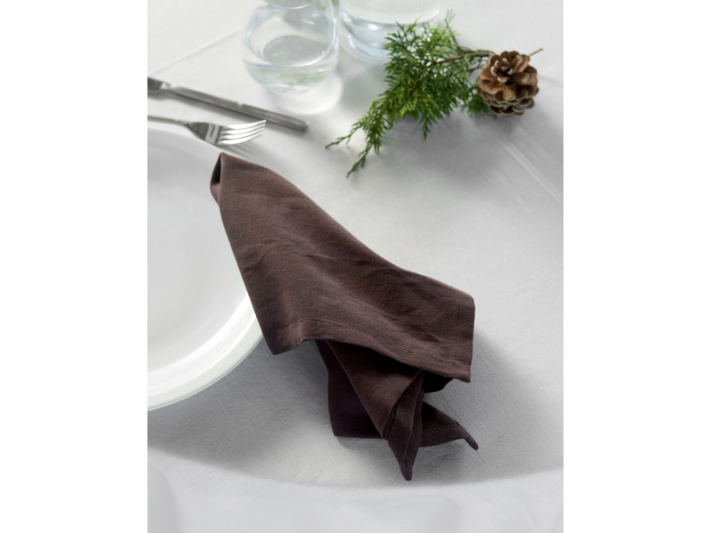 T&oslash;yservietter 45x45 cm Coffee Bean