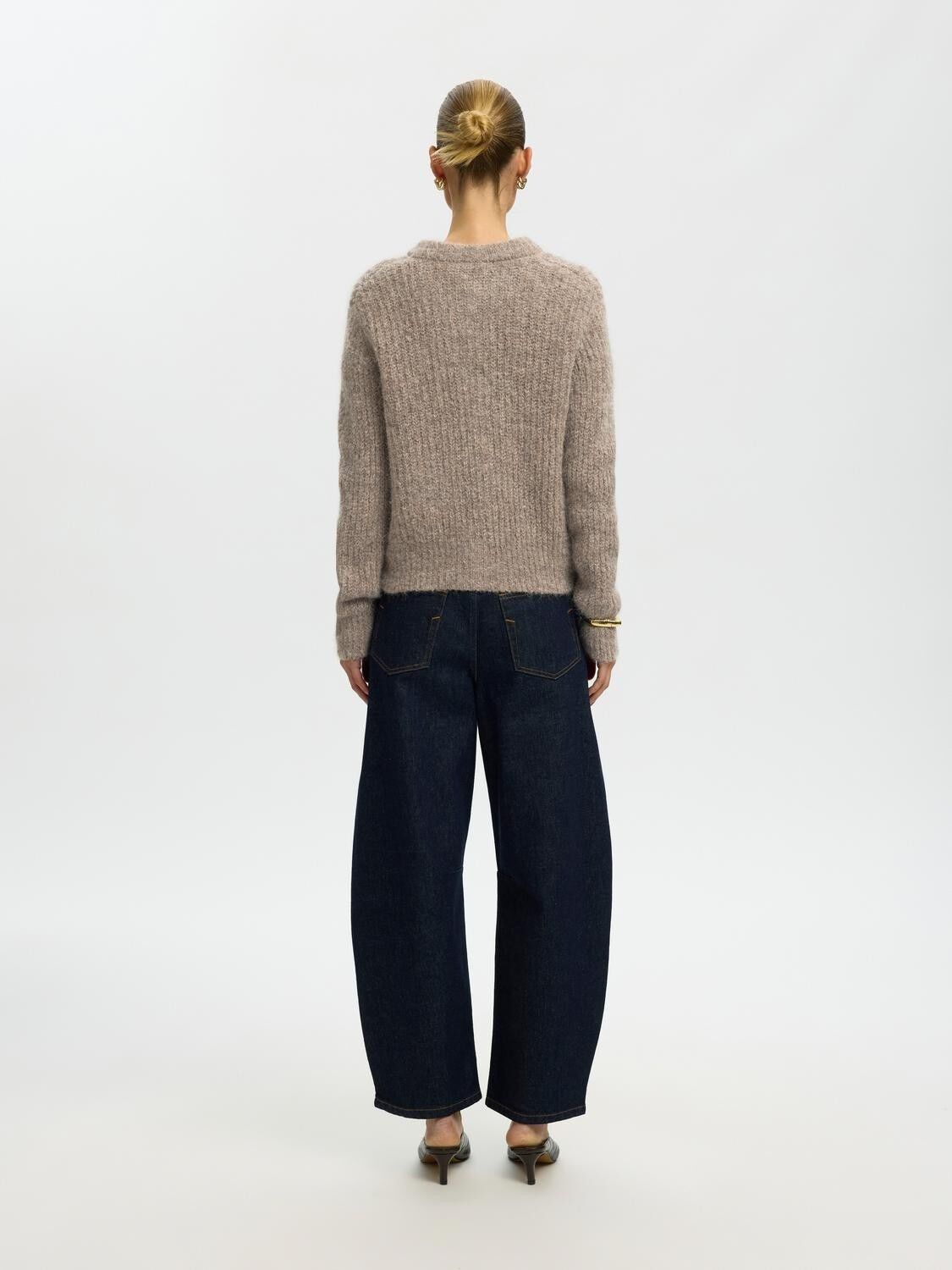 Slwgabriella Ls Button Cardigan Noos