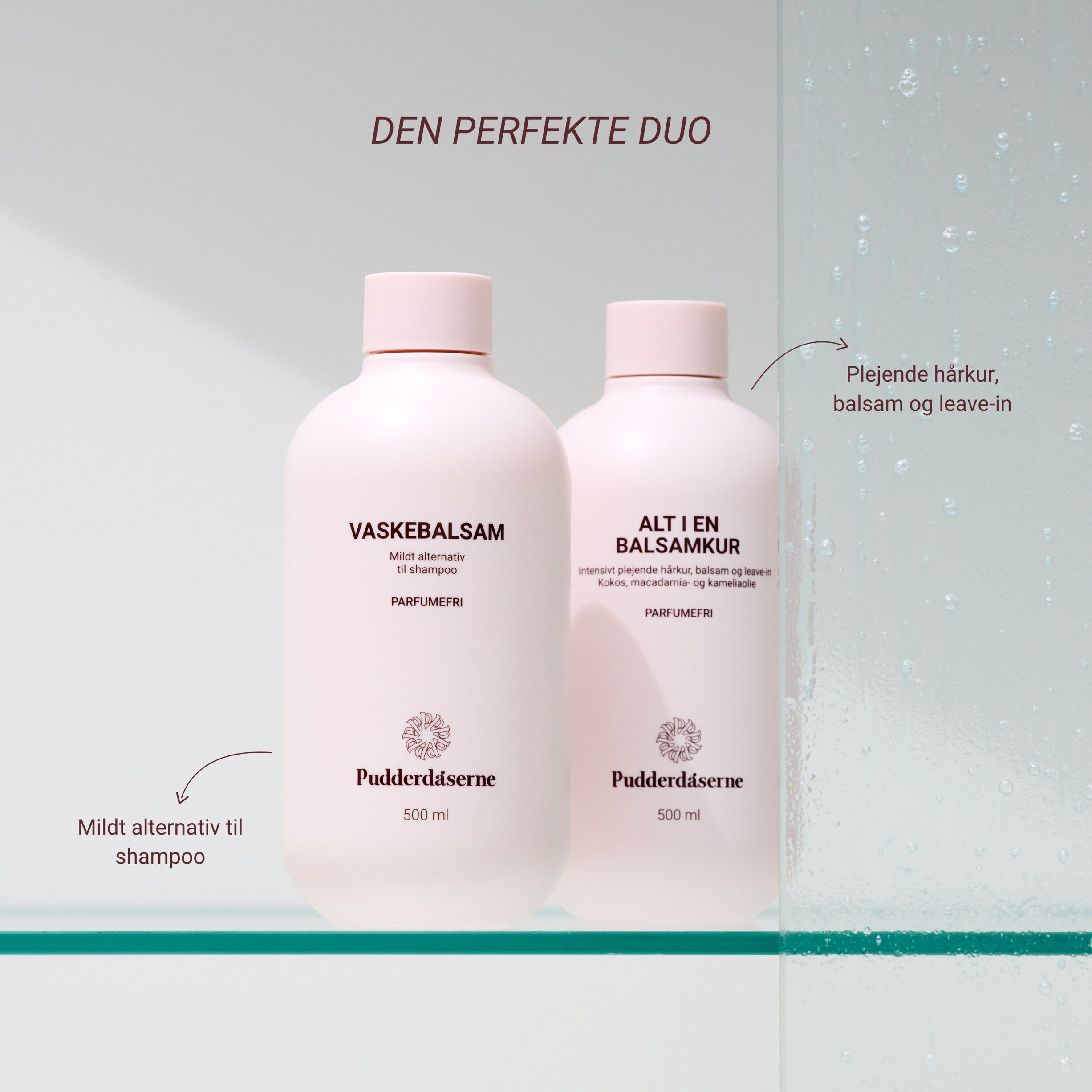 Pudderd&aring;serne Alt i en shampoo