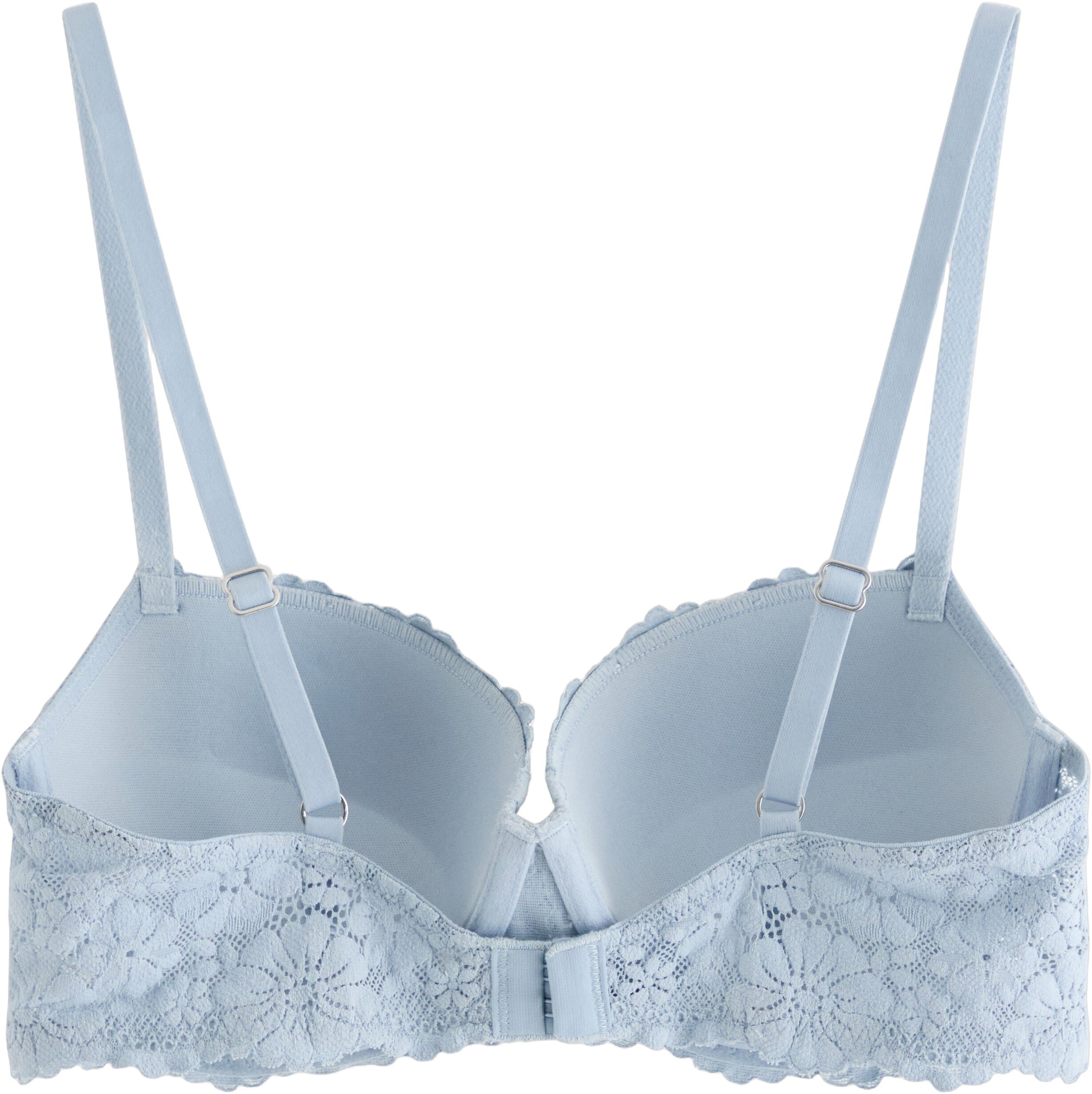 Push-up balconette-bh med spets