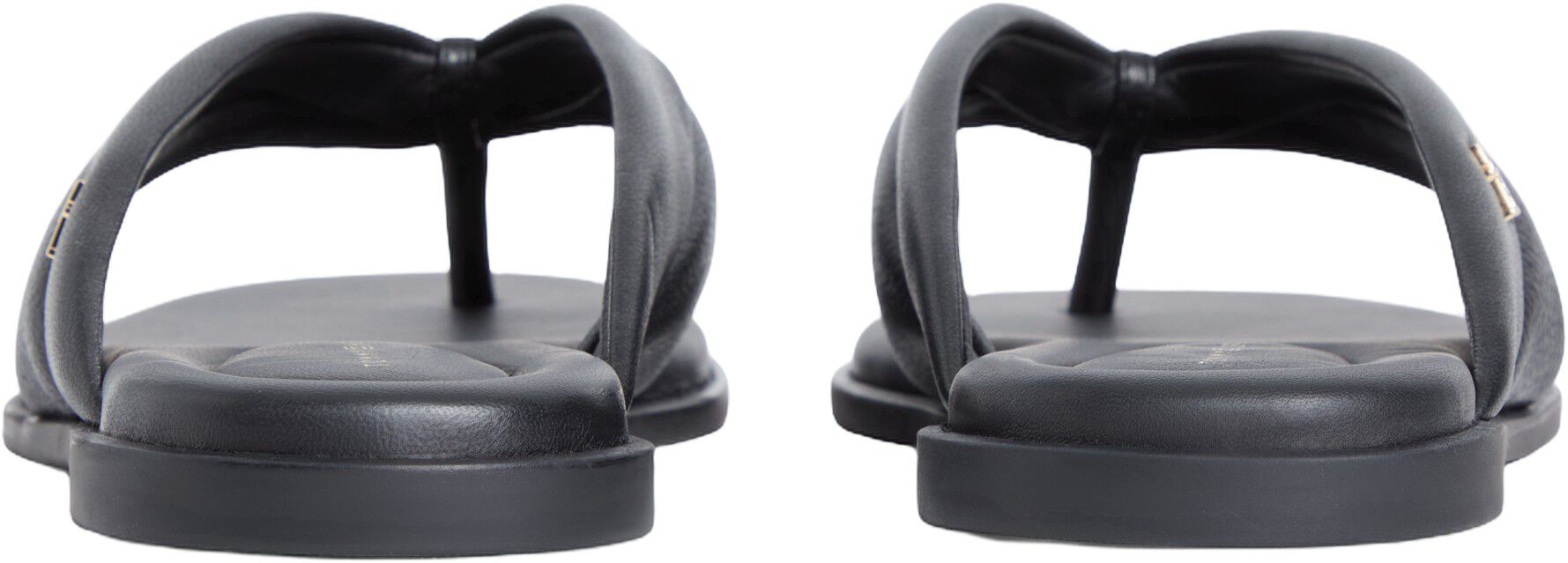 Leather Toe Post Flat Sandals