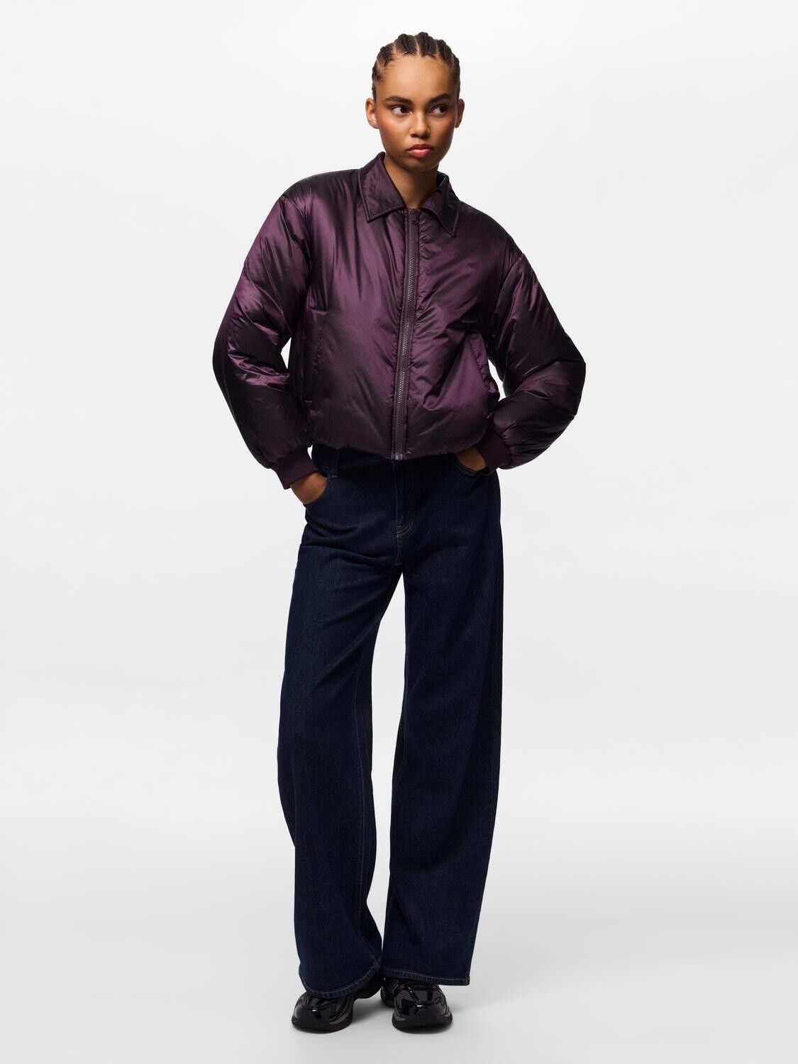 Pcelara Padded Ribstop Bomber Jacket
