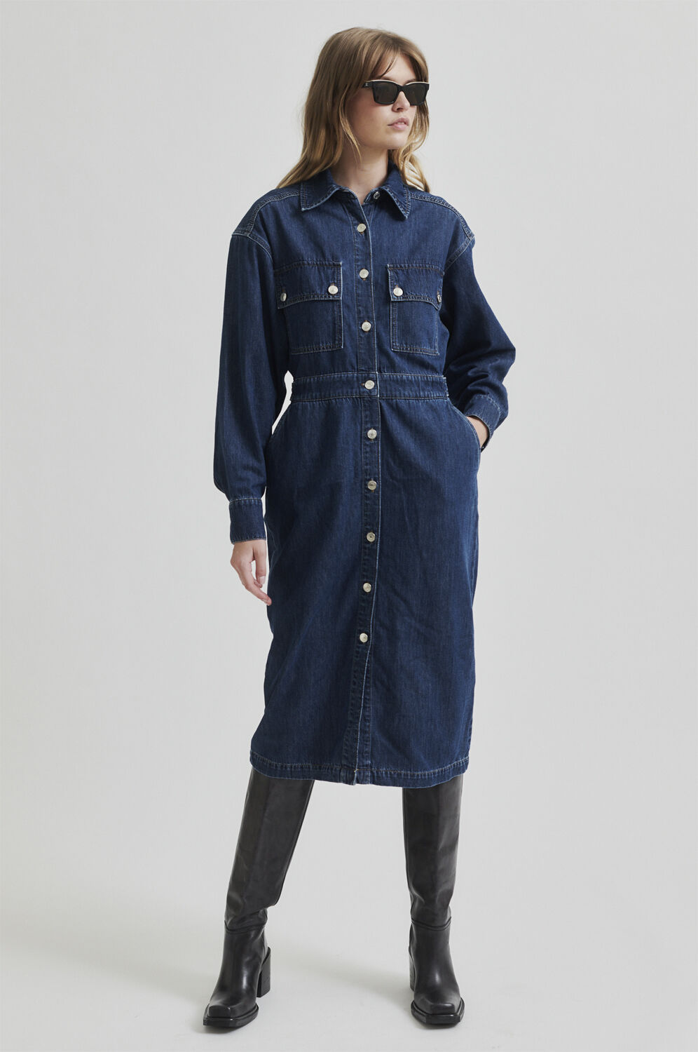 Mina Denim Dress