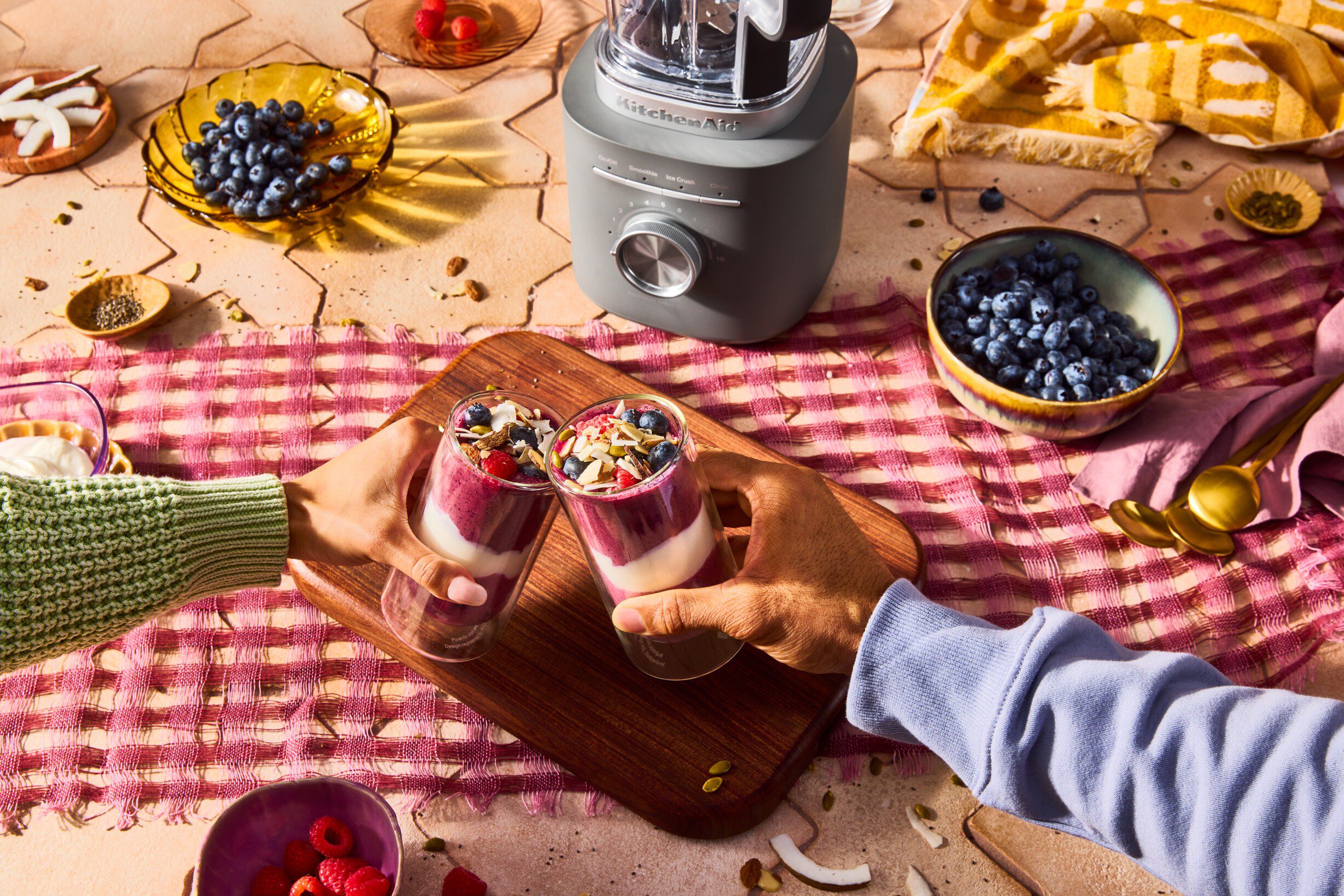 PURE POWER Blender Charcoal Grey