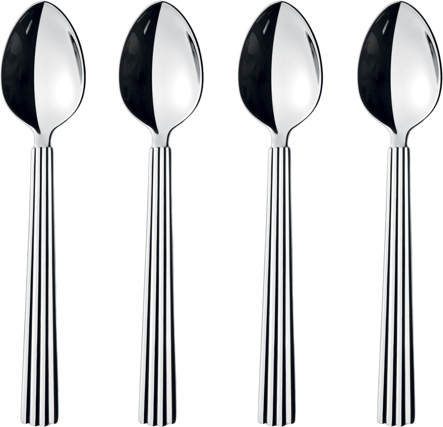 BERNADOTTE TEA/COFFEE SPOON GIFTBOX SS 4 PCS