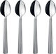 BERNADOTTE TEA/COFFEE SPOON GIFTBOX SS 4 PCS