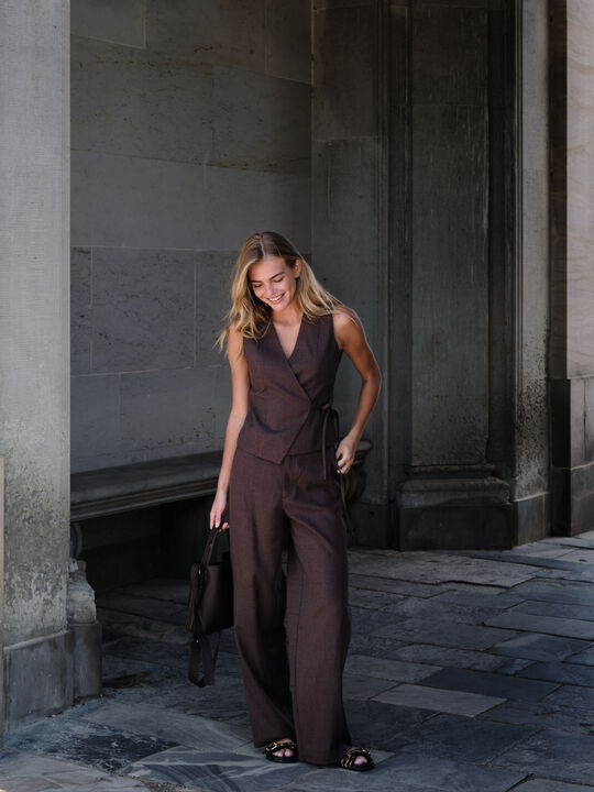 Samara Melange Waistcoat