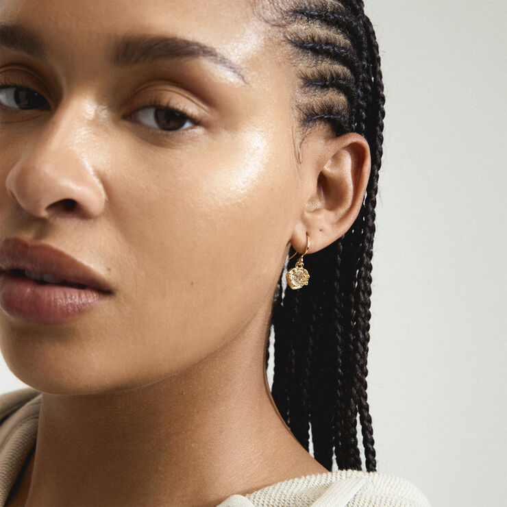 CALLUM earrings gold-plated
