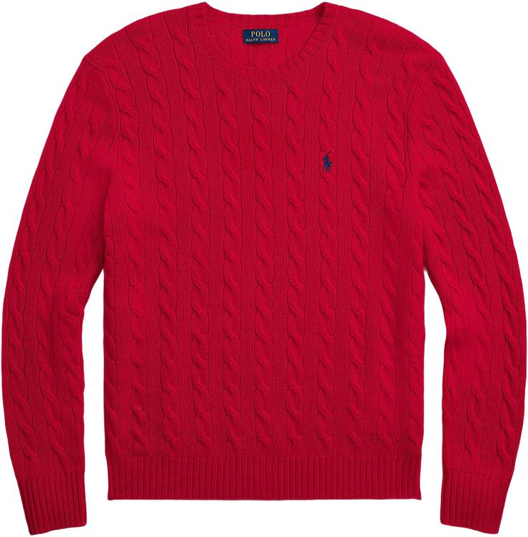 Cable-Knit Wool-Cashmere Sweater
