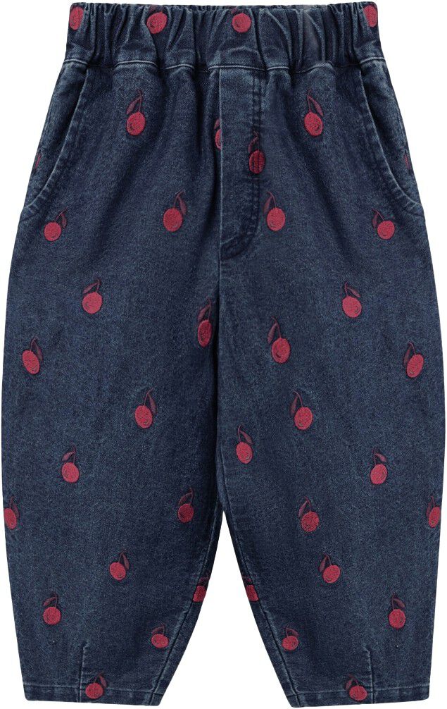 Donna Embr. Denim Pant