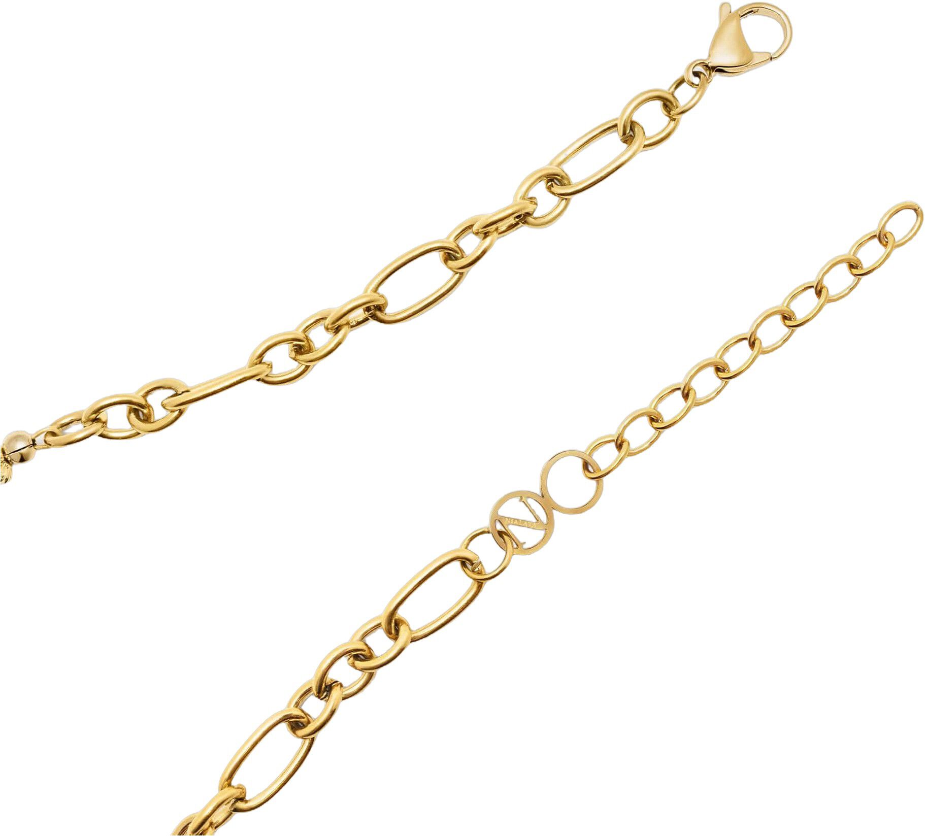 Women's Chain Choker with Turquoise