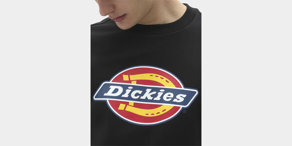 ICON LOGO SWEATSHIRT BLACK