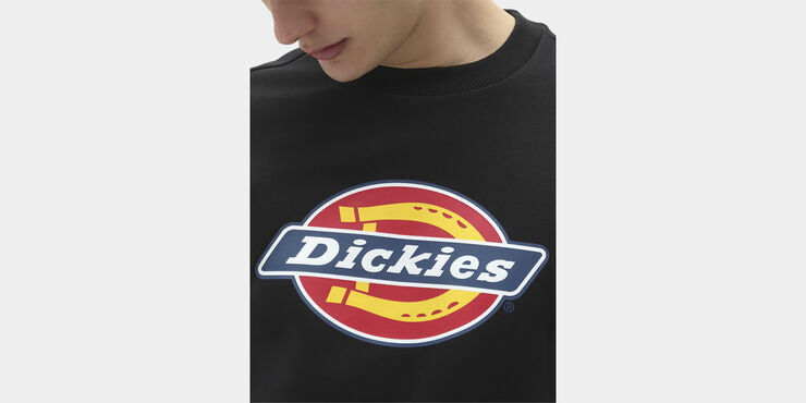 ICON LOGO SWEATSHIRT BLACK