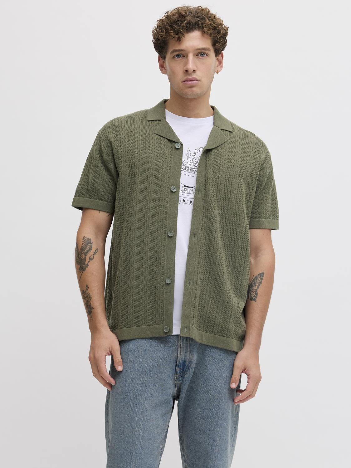 JREBSTANCE KNIT RESORT SHIRT SS