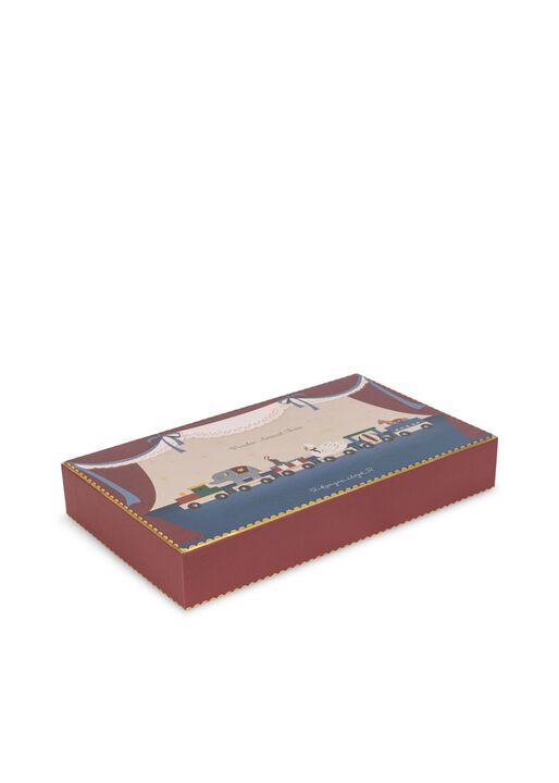 WOODEN ANIMAL TRAIN