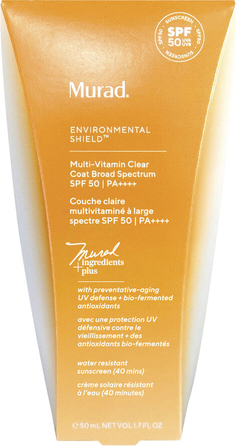 MULTI-VITAMIN CLEAR COAT BROAD SPECTRUM SPF 50 50 ML