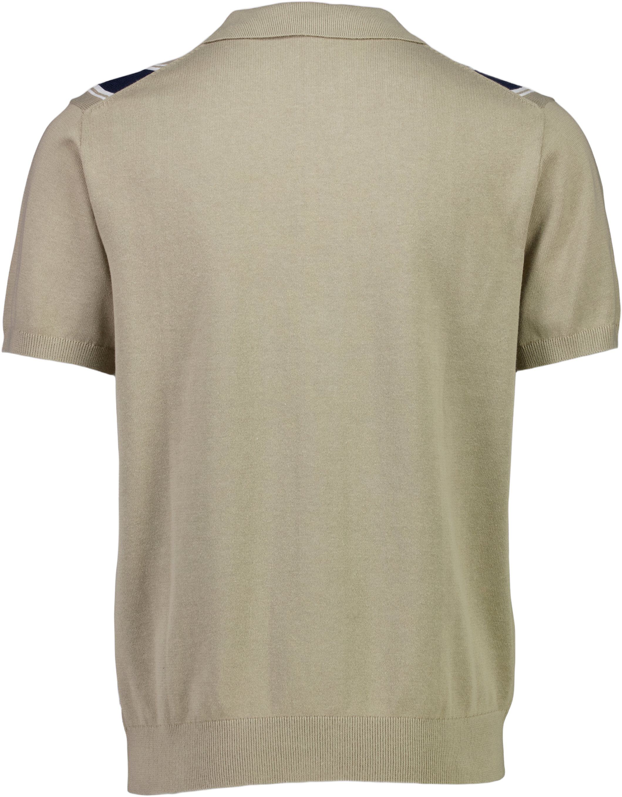 Knitted polo cardigan