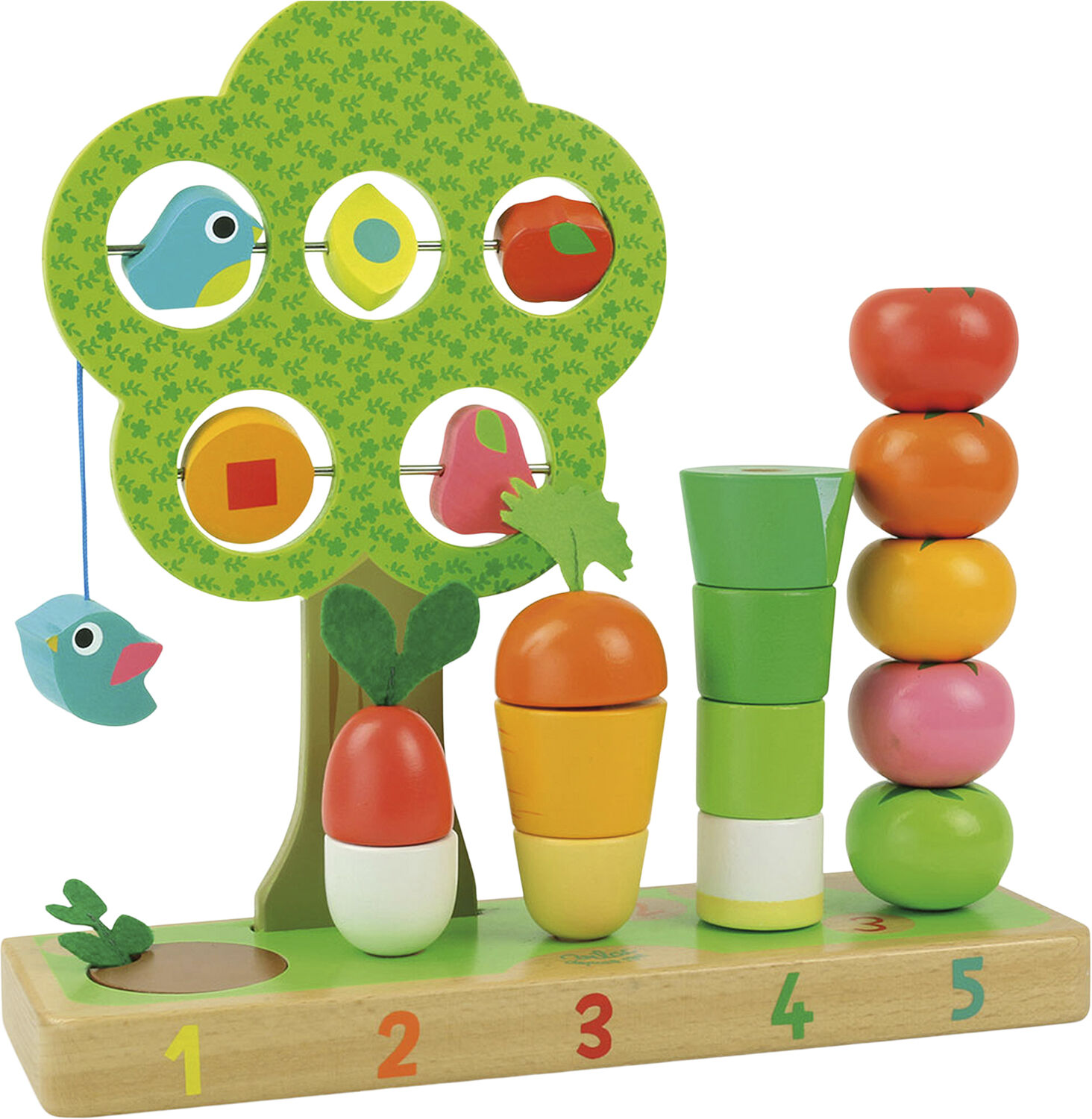 Vilac - L&aelig;r at t&aelig;lle - Gr&oslash;ntsager