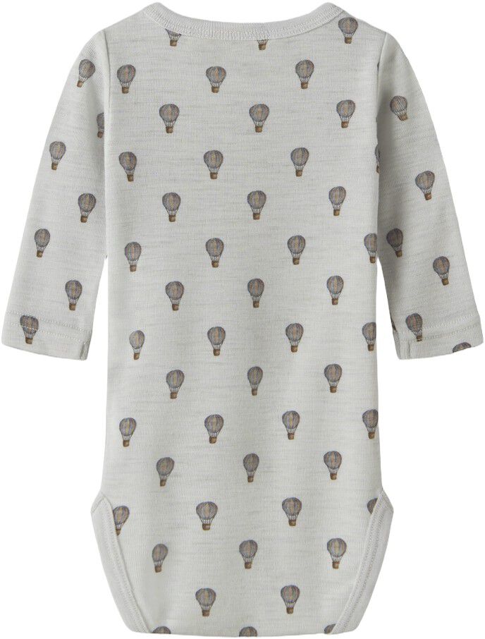 Nbmnoel Nor Wool Ls Slim Body Lil