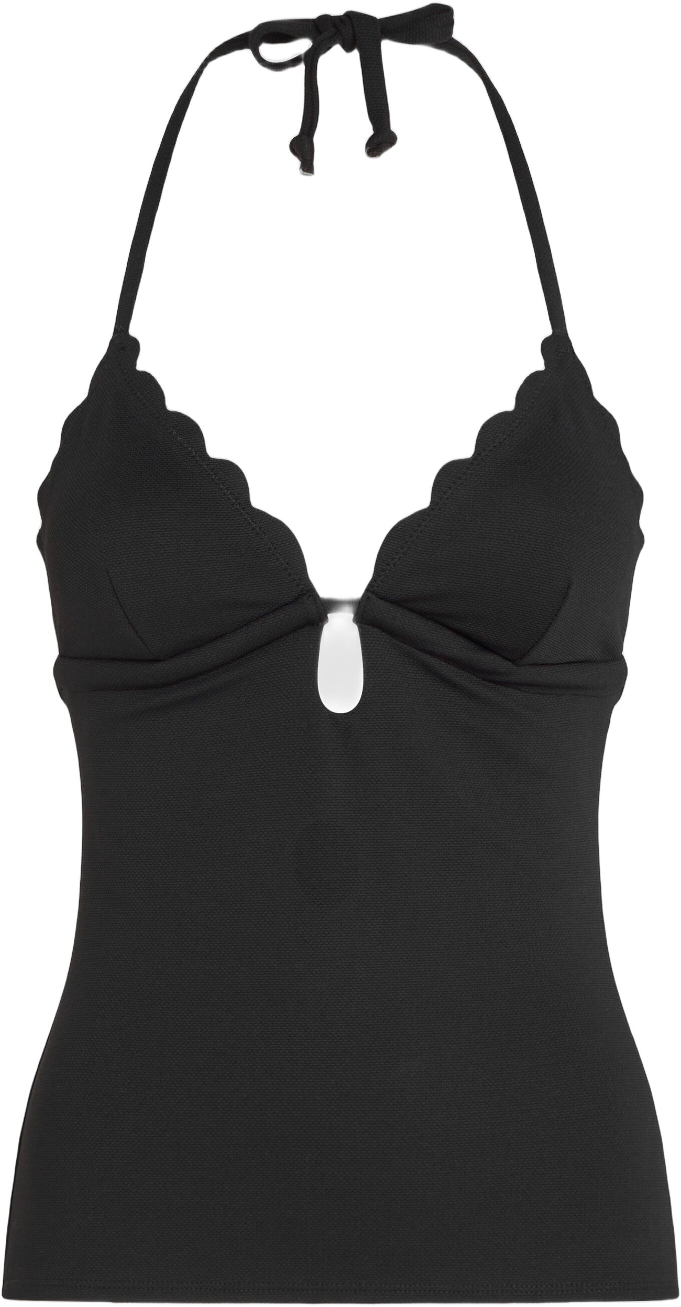 SCALLOP SHAPING TANKINI