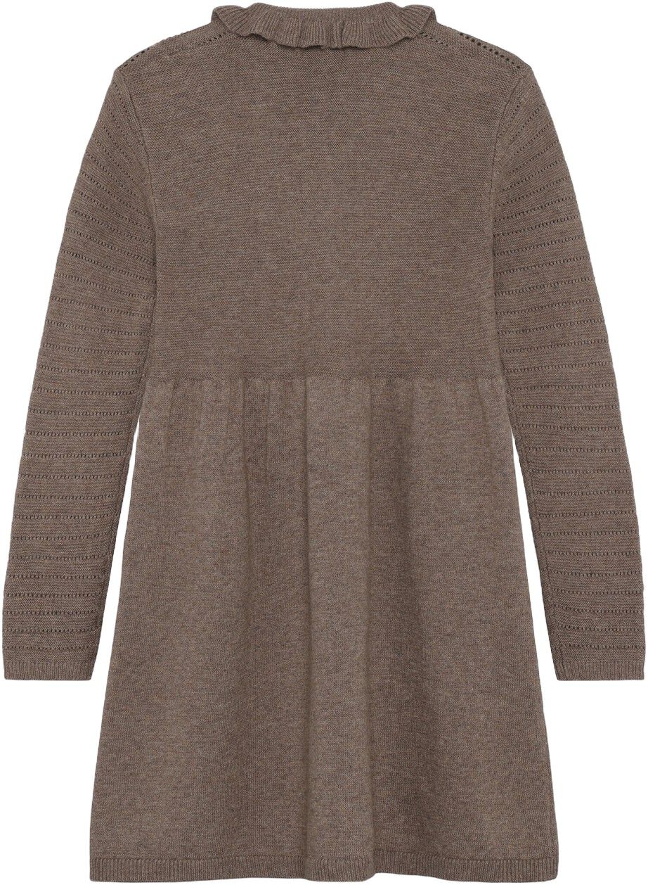 Dress LS Knit w. Wool