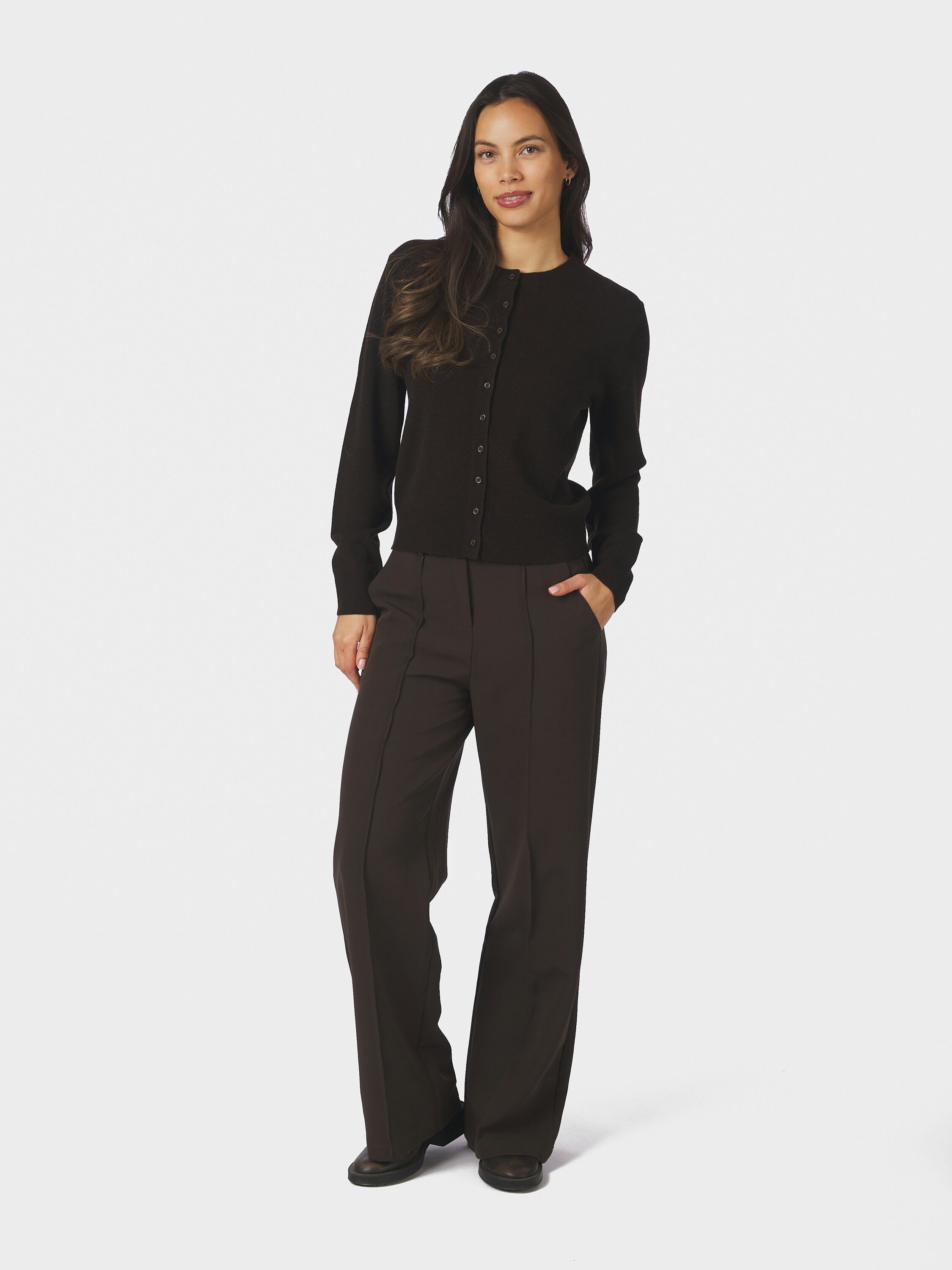 Bina Wool Knit Cardigan