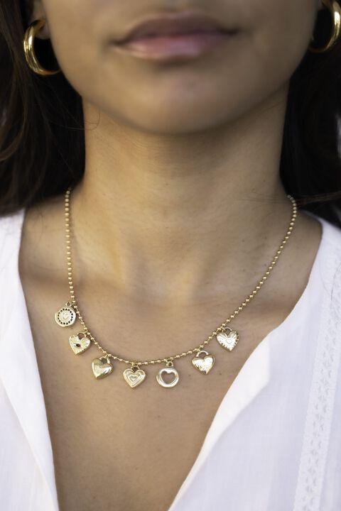 Candy charm necklace