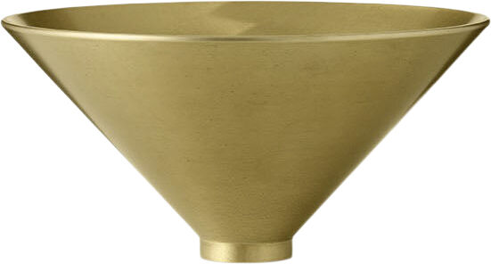 Taper Bowl, Brass