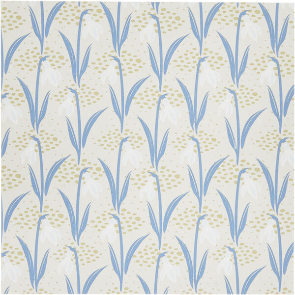 Paper Napkin 12,5x12,5cm Snowdrop Steel Blue 50pcs