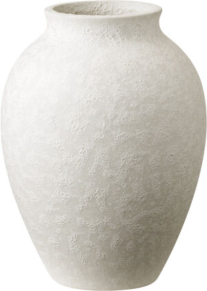 Knabstrup vase H 12. 5 cm white