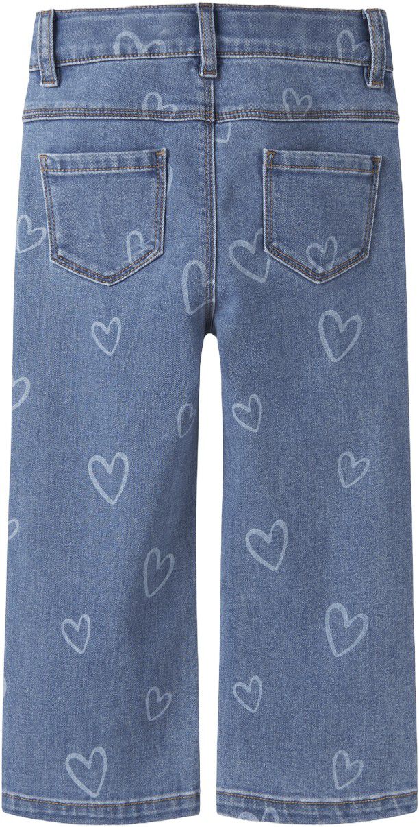 Nmfrose Wide Aop Jeans 4044-On Noos
