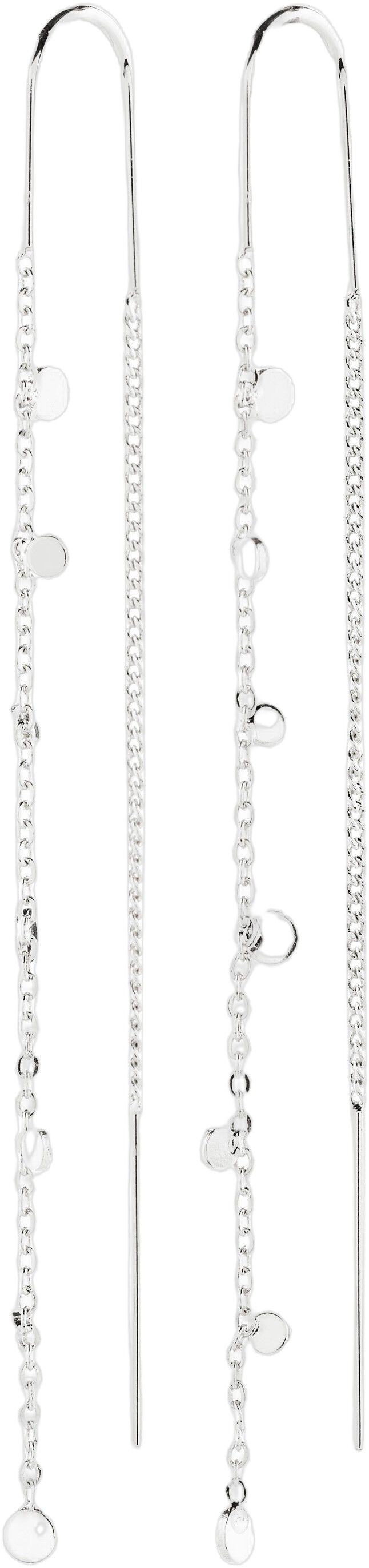 BAYLEN chain earrings silver-plated