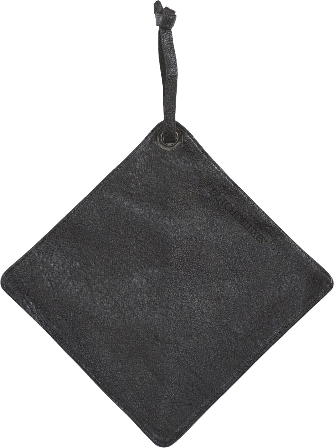 Pot Holder, Vimtage Grey Leather, with smart insert