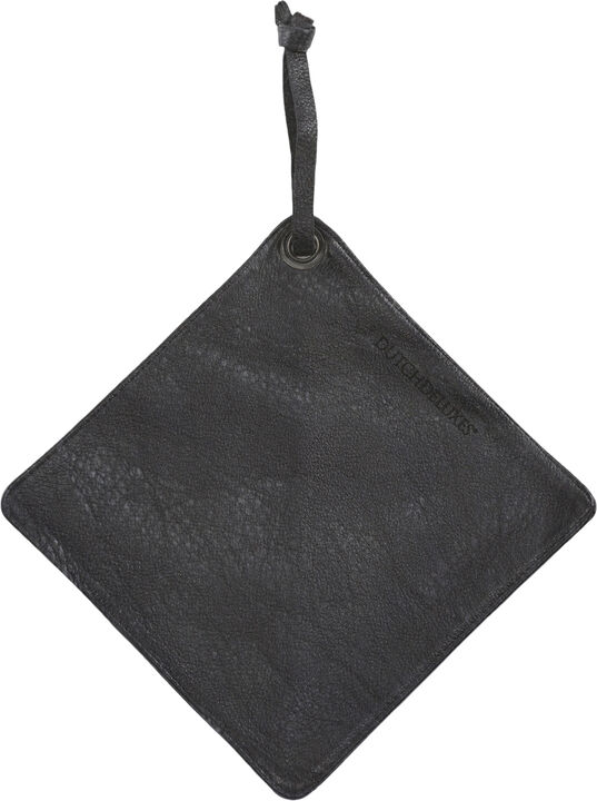 Pot Holder, Vimtage Grey Leather, with smart insert
