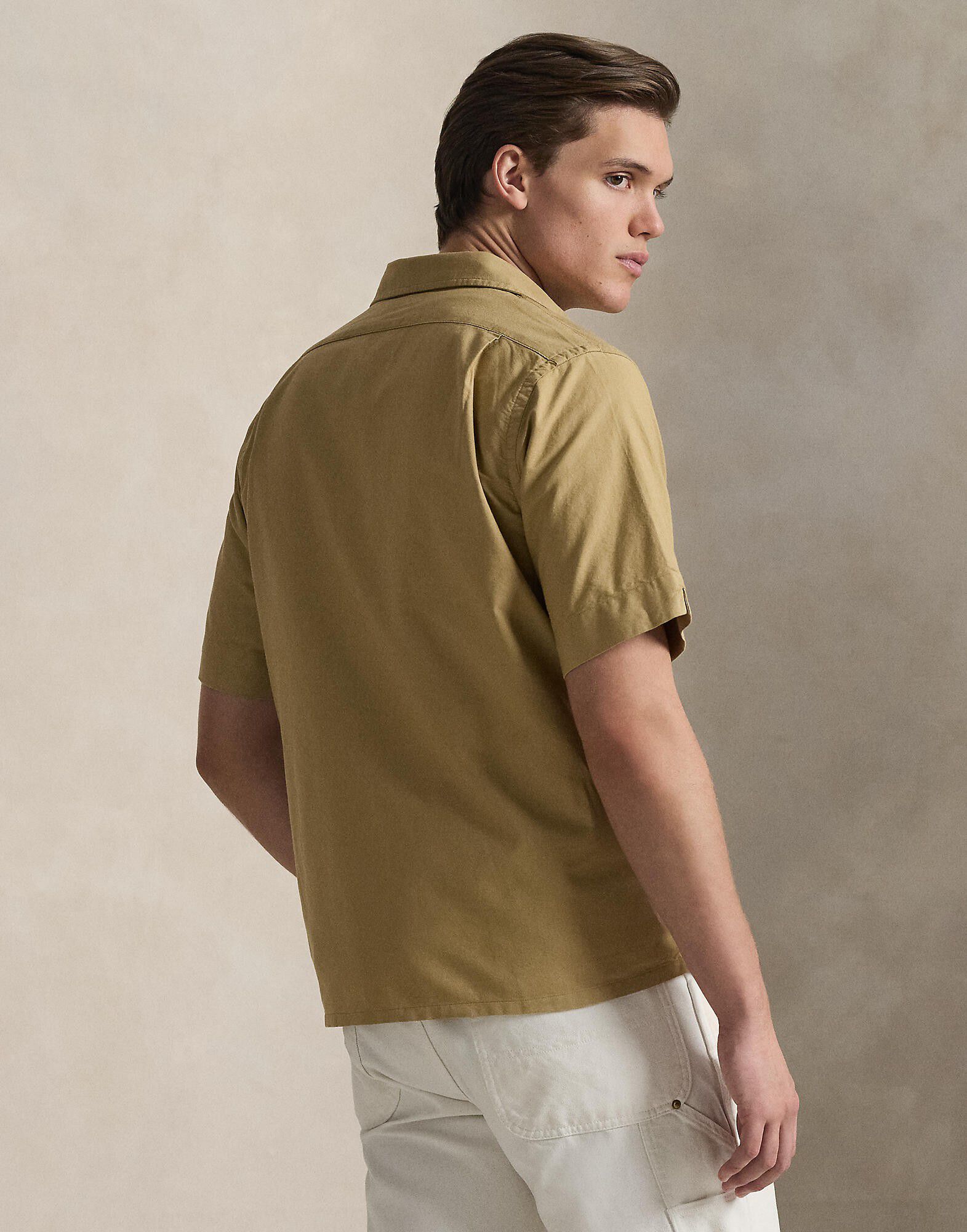 Classic Fit Oxford Camp Shirt