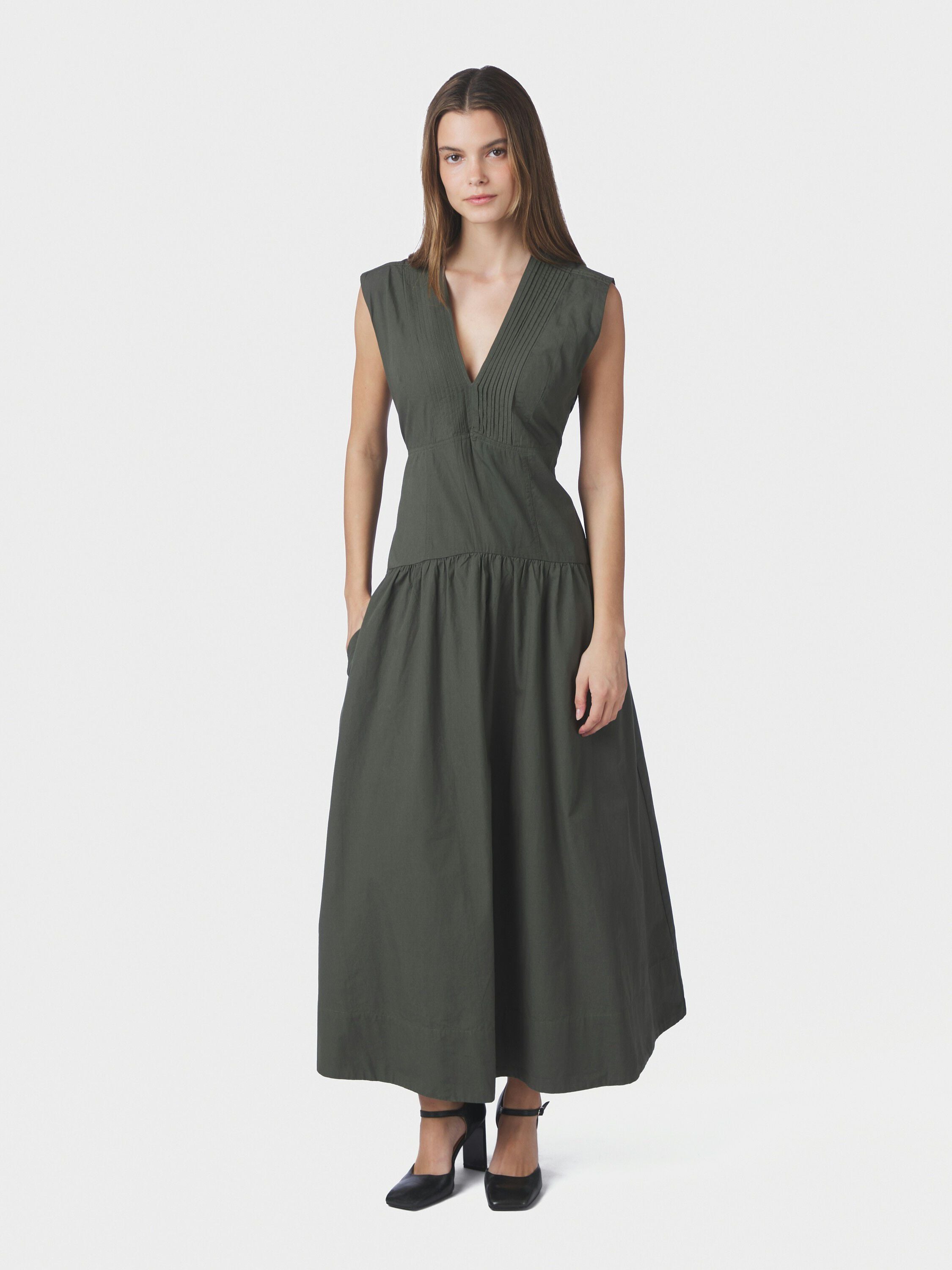 Halise Poplin Dress