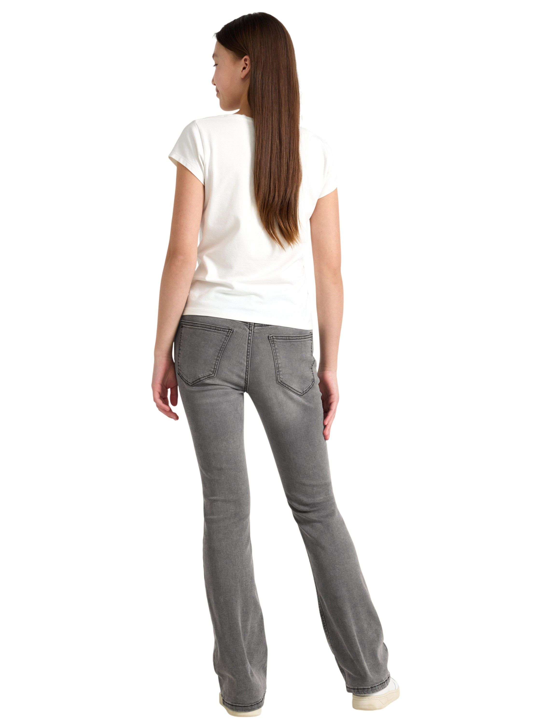 Comfy, woven jeans in cotton blend