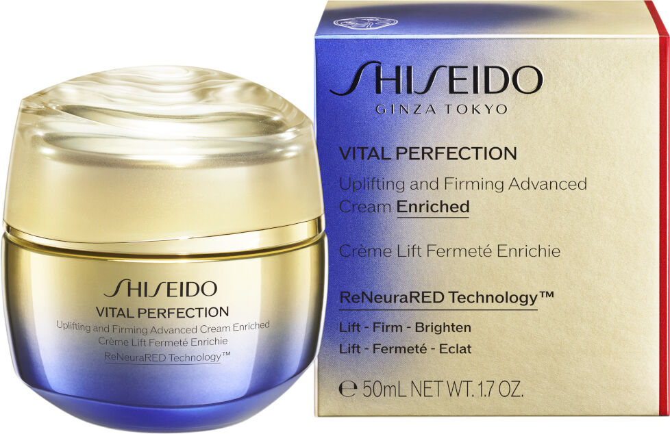 Shiseido Vital Perfection Uplifting and firming and advanced cream enr