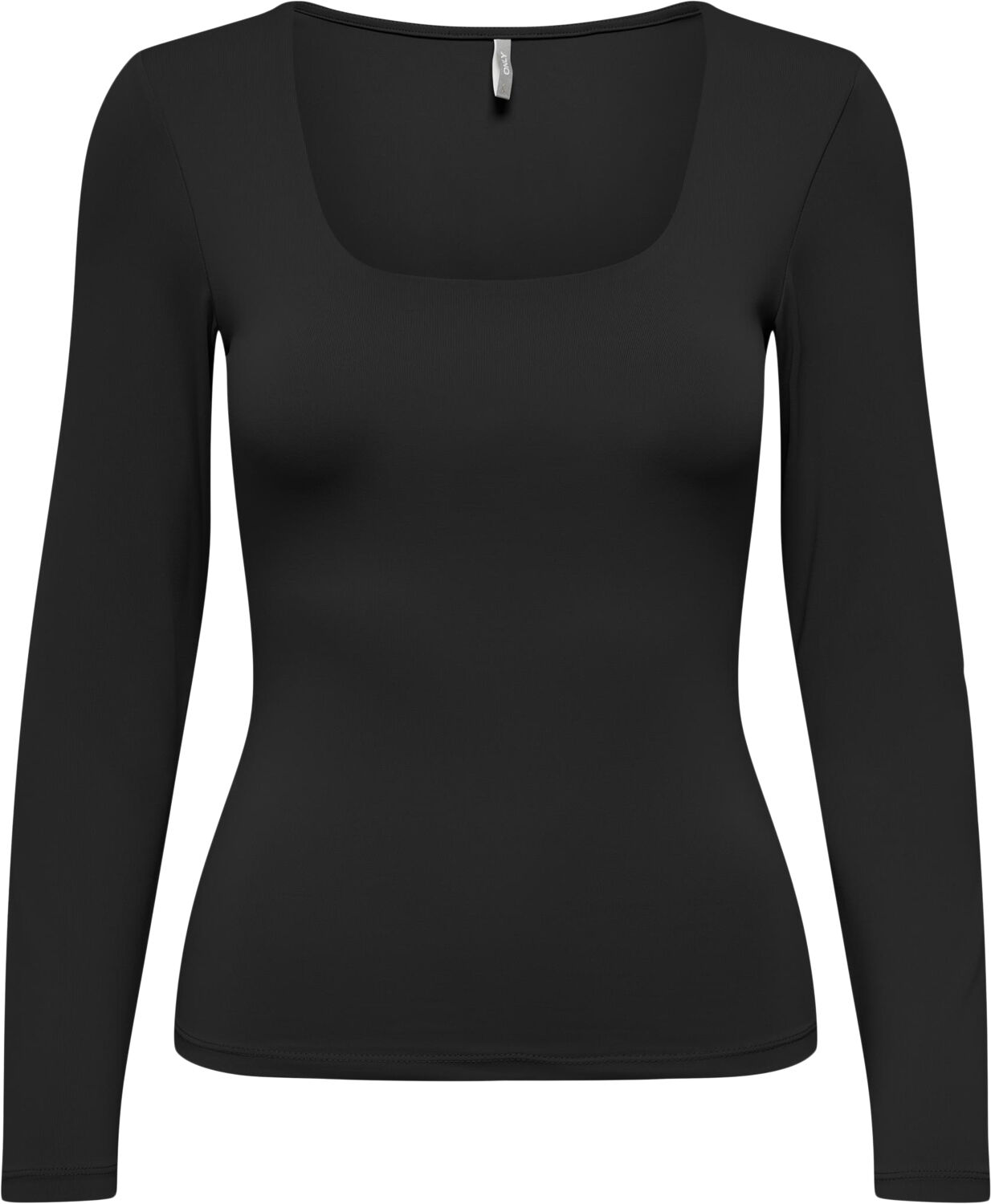 Onlea L/S 2-Way Deep Neck Top Jrs Noos