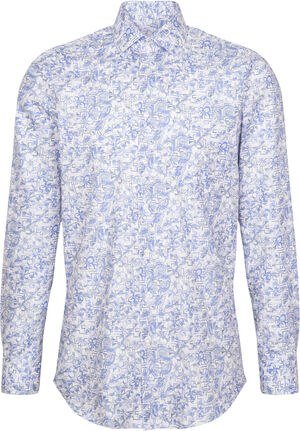 Business Shirt Regular Long sleeve Kent-Collar Floral