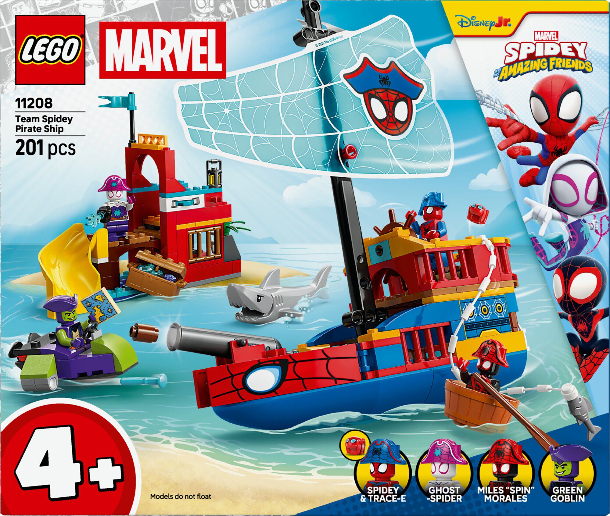 Team Spideys piratskib 11208