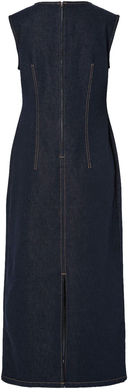 Pcfranna Sl Long Denim Dress D2D