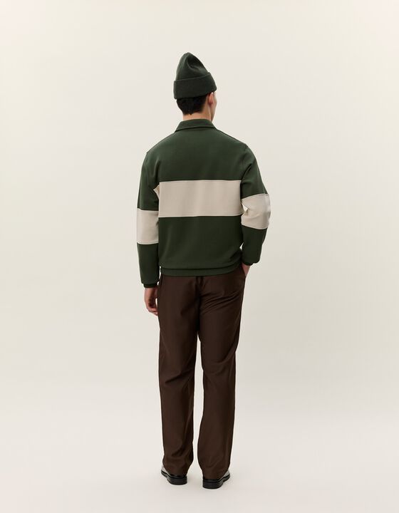 Cory Zipper Rugby Sweatshirt