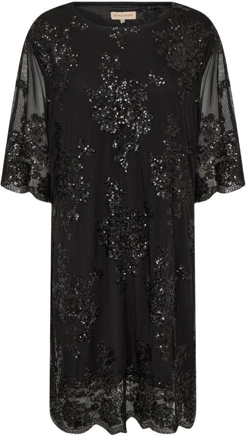 SC-AUBE 3 Kjole Sort