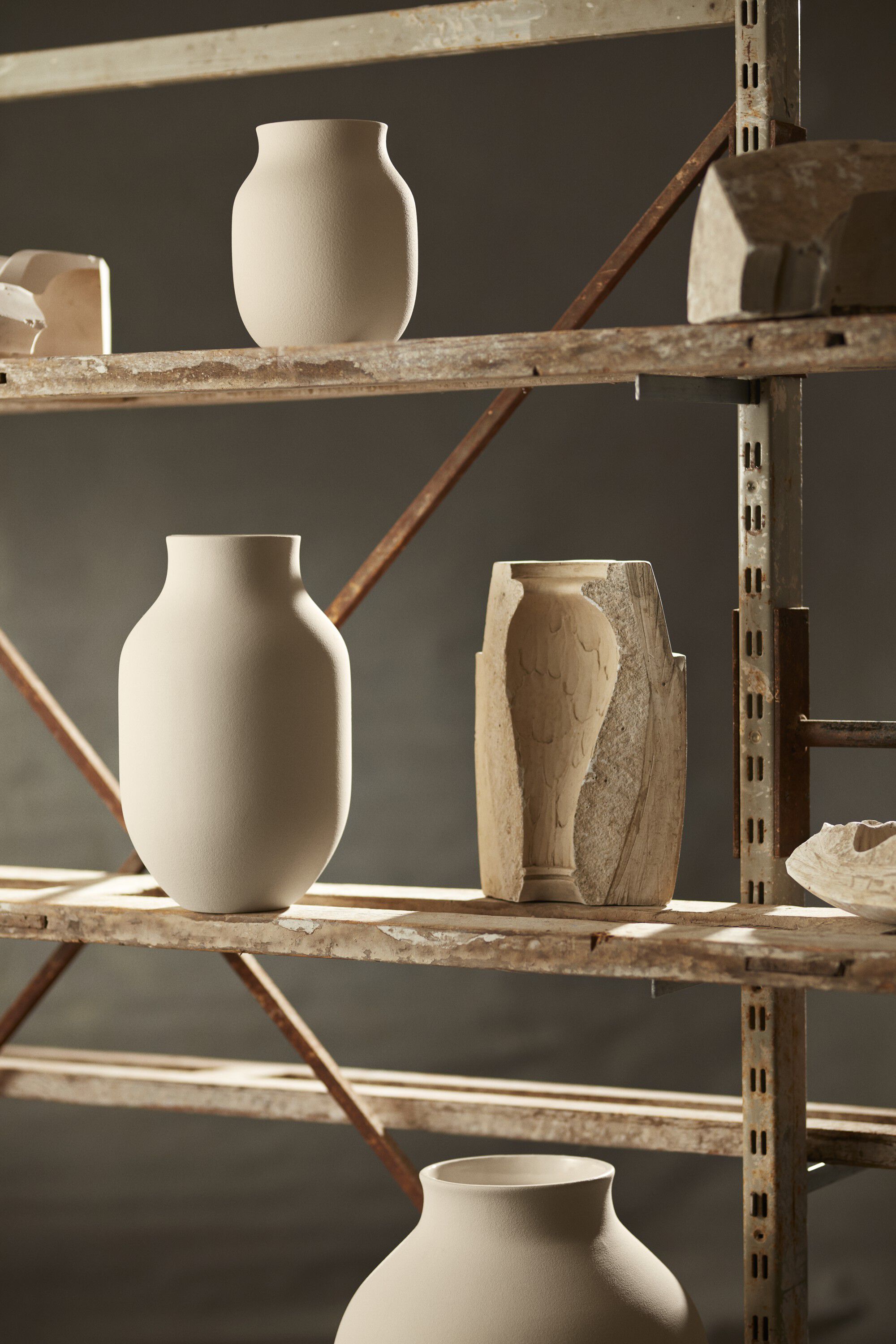 Studio Omaggio #1 Vase H20 cm sand
