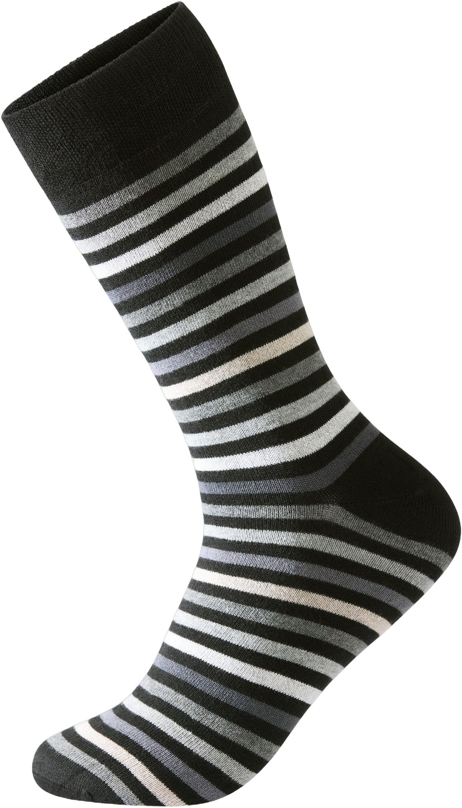 Striped bamboo sock