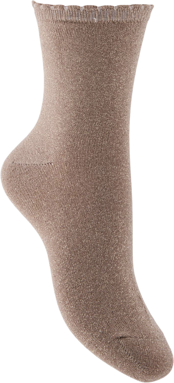 PCSEBBY GLITTER LONG 1 PACK SOCKS N